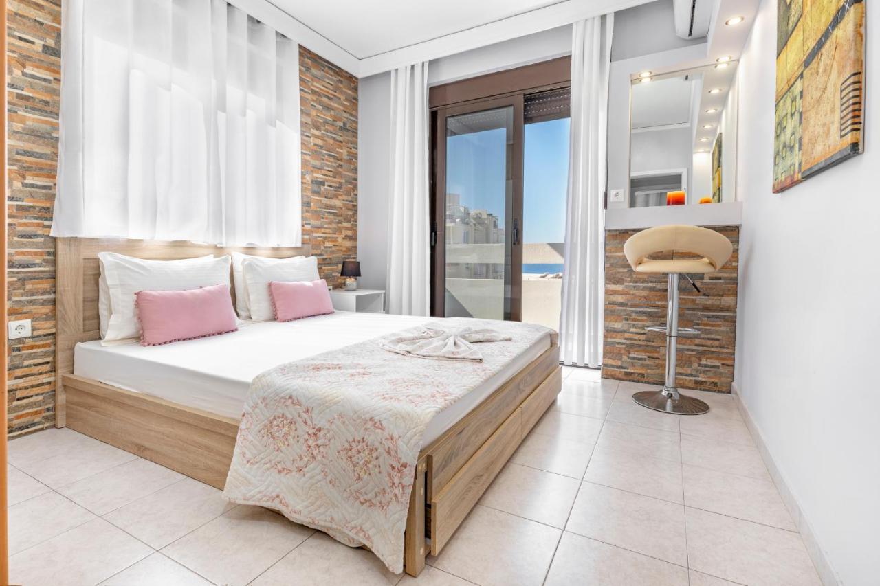 3- Sea View Luxury Suite In The Center Of Rhodes! Родос Экстерьер фото